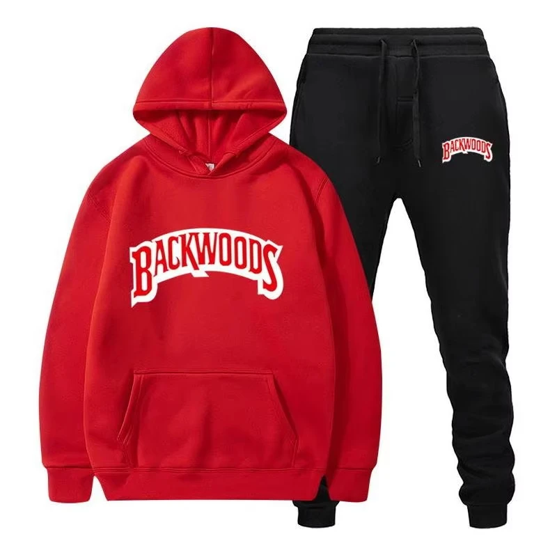Joggers Pants - Zimowe zestawy z kapturem 2026, męskie