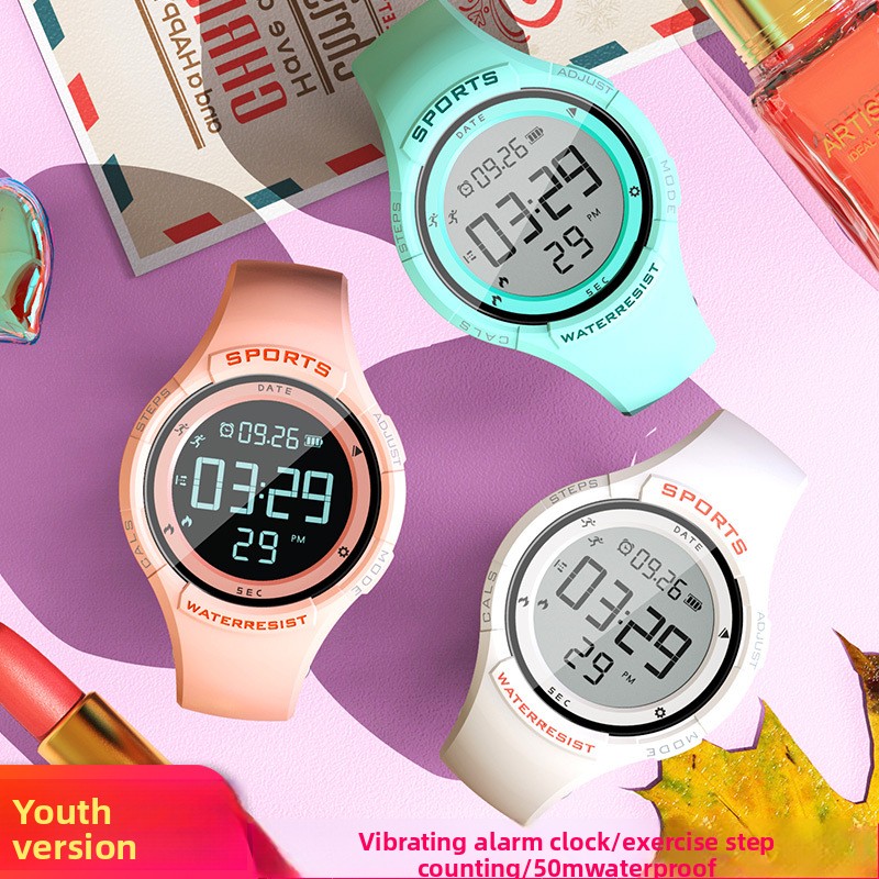 Running Watch - Nowy silikonowy wodoodporny zegarek LED 2026