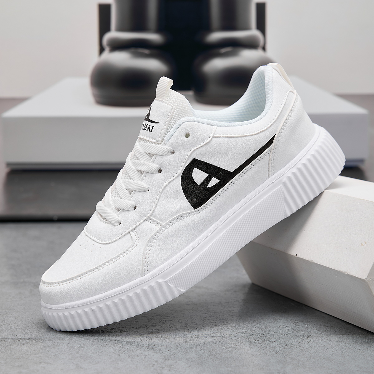 Running Shoes Men - Damskie buty do skateboardingu oddychające męskie