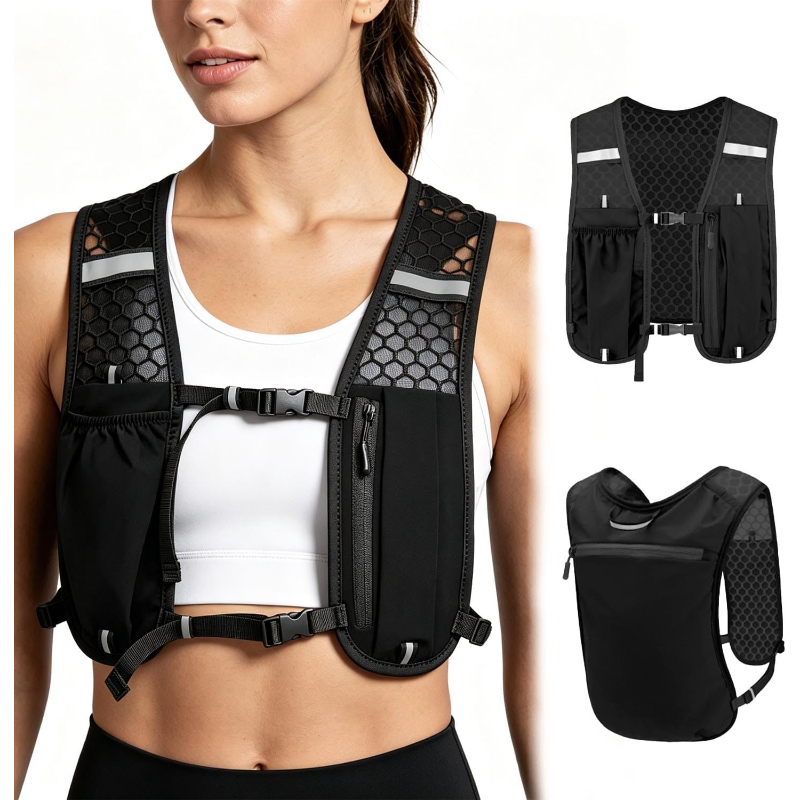 Hydration Vest - WOOJACK Lekka kamizelka do biegania z