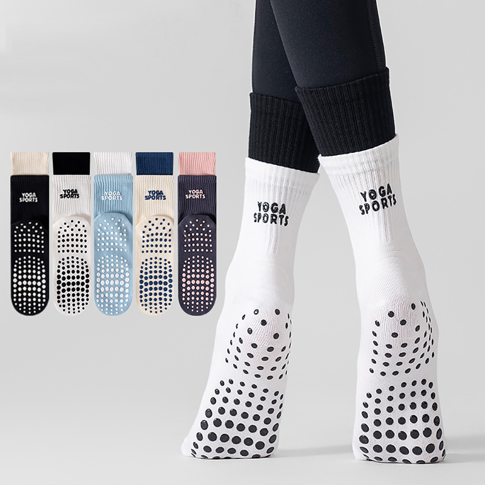 Sports Socks - Profesjonalne, dwuwarstwowe skarpety do jogi, modne,