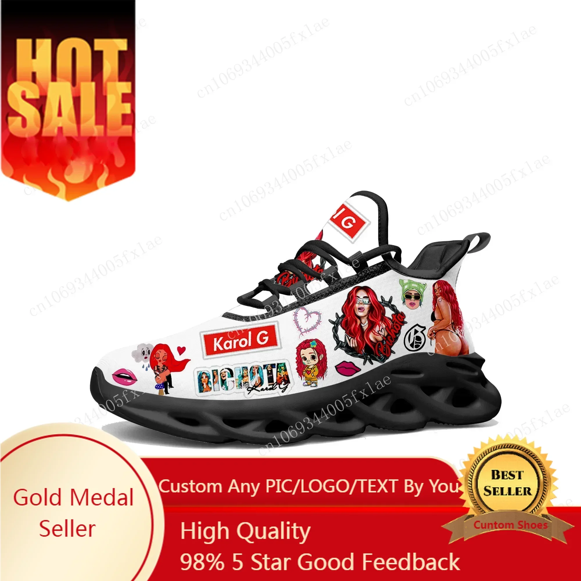 Karol G Bichota Flats Sneakers – Running Shoes Men recenzja i cena