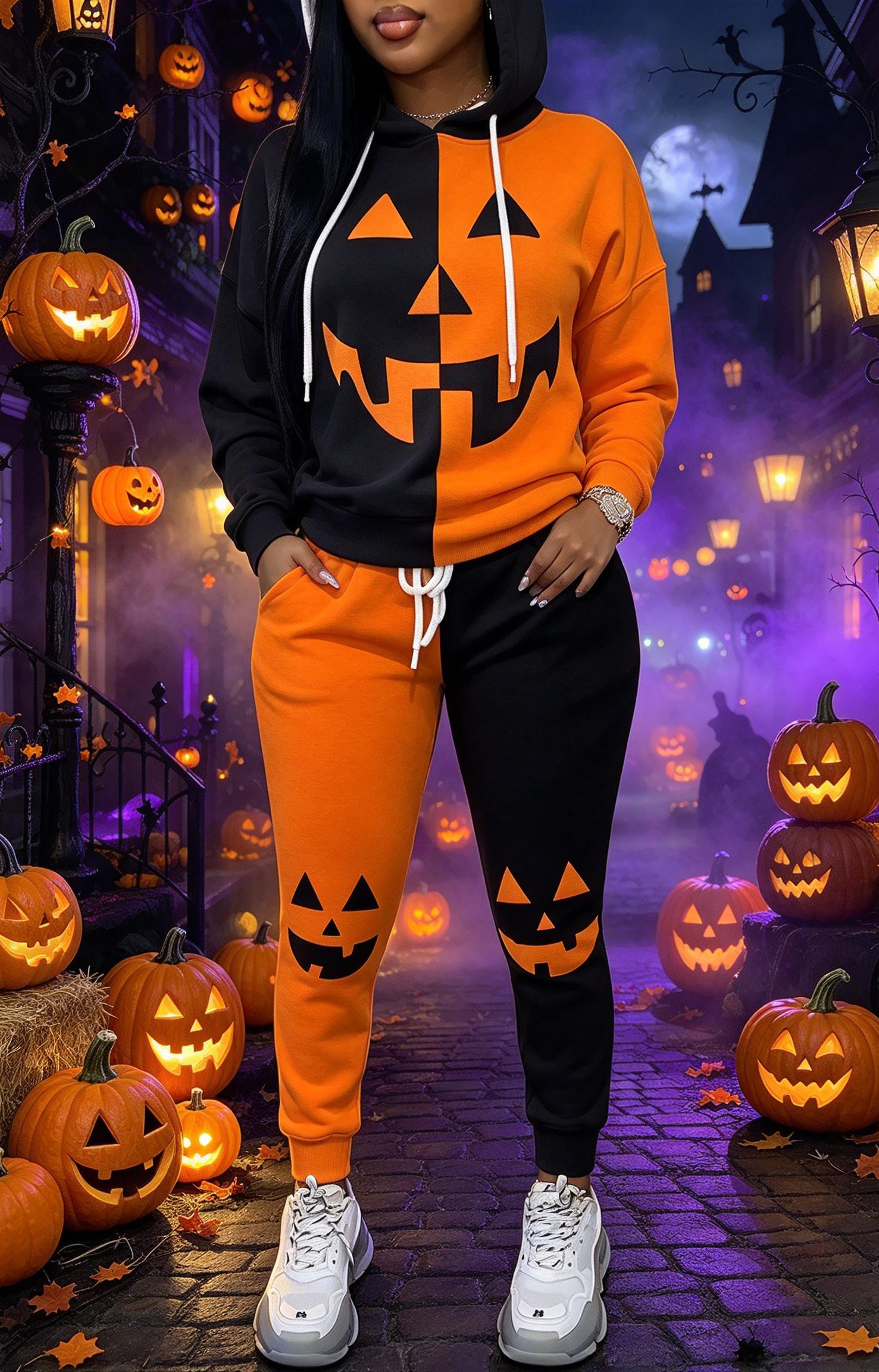 Damski dres na Halloween z kap – Joggers Pants recenzja i cena