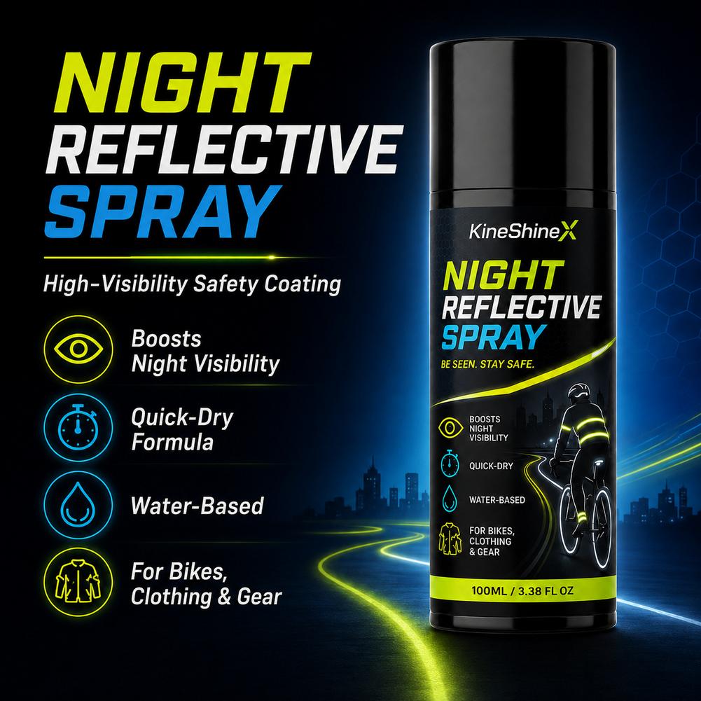 100 ml – noćny, odblaskowy spr – Running Visibility Gear recenzja i cena