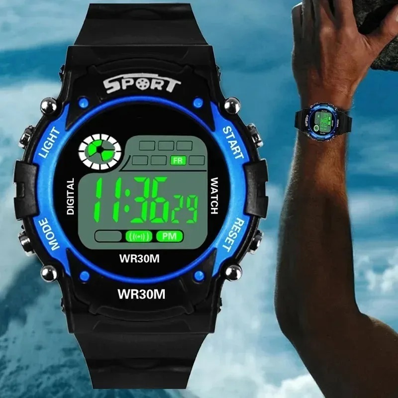 Elektroniczny zegarek dla dzie – Running Watch recenzja i cena
