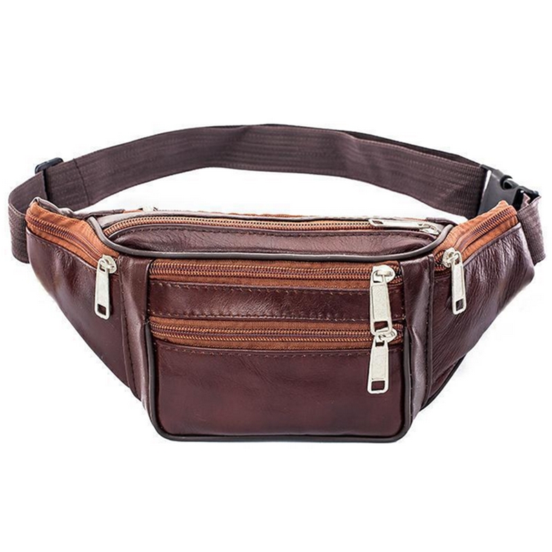 Skórzana męska torba biodrowa  – Running Belt recenzja i cena